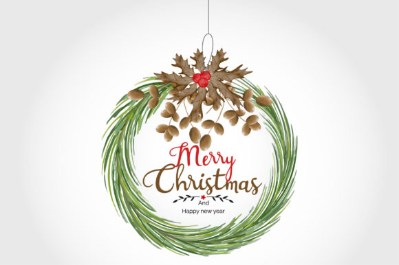 Christmas Watercolor Wreath Frame: A Versatile Tool for Creative Projects