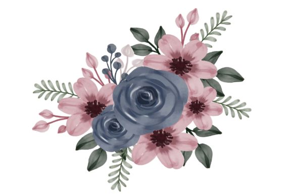 Embracing Elegance: The Versatility of Blue Roses Watercolor Frame in Modern Design