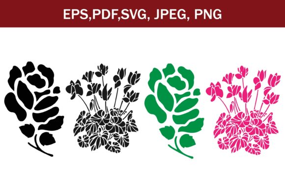 Enhance Your Wedding Invitations with Coloring Flowers Design SVG Cut File