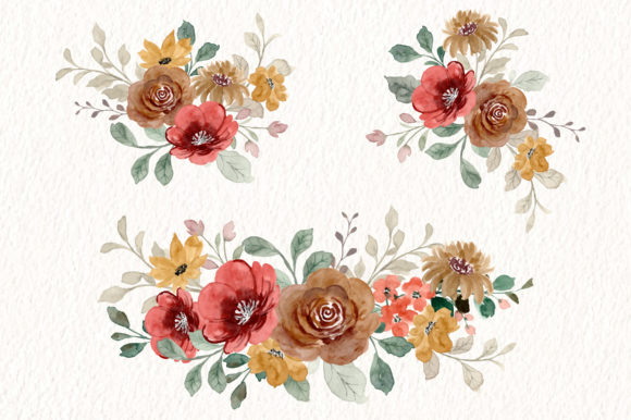 Explore Creative Possibilities with Watercolor Flower Clipart