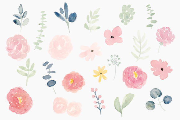 Explore the Beauty of Watercolor Flowers Pattern