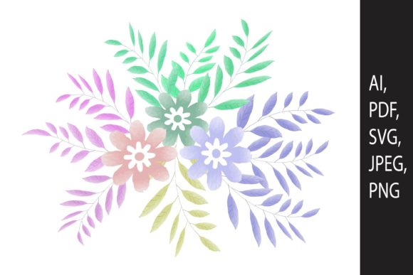 Exploring the Versatility of Watercolor Design for SVG Cut File