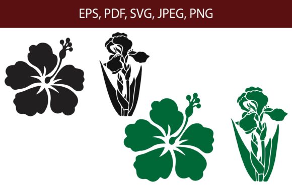 Flowers Design SVG Cut File: Perfect for Wedding Invitations and More