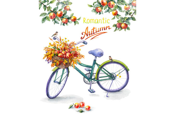 Romantic Autumn: A Watercolor Journey